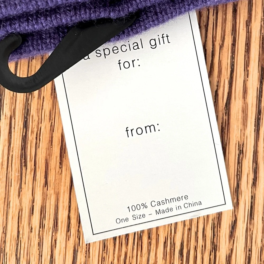 LOUISA PERINI Cashmere Gloves - Purple